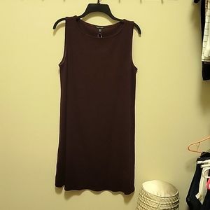 Eileen Fisher small Casis Bateau purple dress (new with tag)